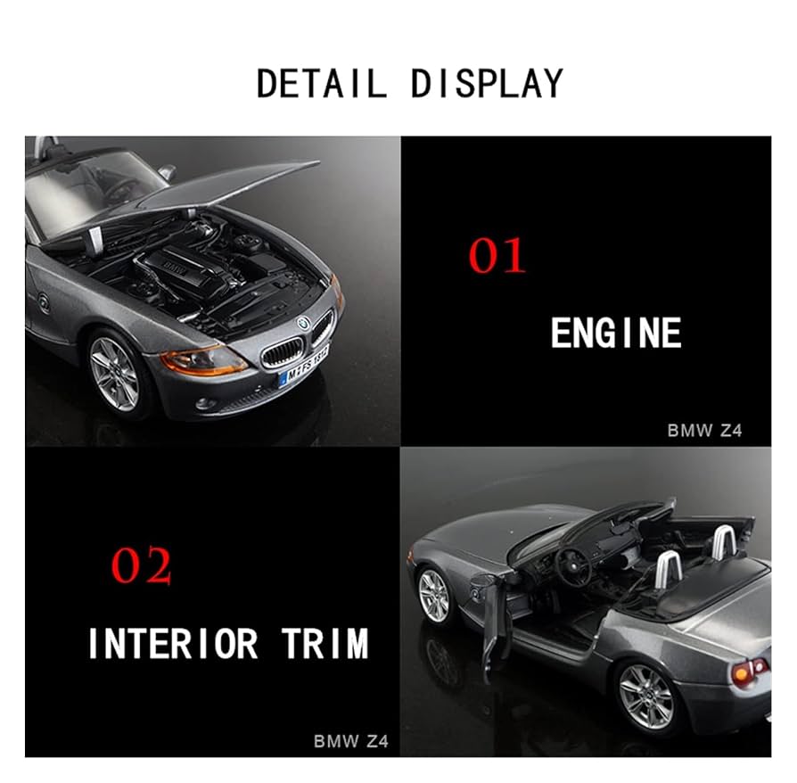 BMW Z4 モデルカー 模型 ディーラー 箱あり 1/43 BMW Z4 ミニカー BMWディーラー限定品｜トレファクONLINE